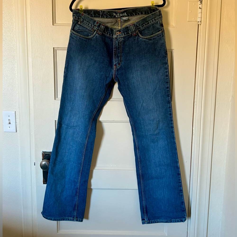Petrol Heartbreaker Blue Jeans 100% Cotton